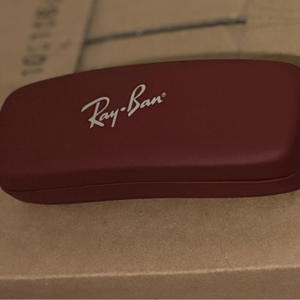 Authentic Ray-Ban Juniors Red Glasses CASE ONLY